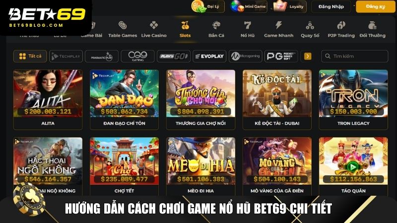 Nổ hũ Bet69 mang đến trải nghiệm giải trí hấp dẫn và cách chơi dễ dàng